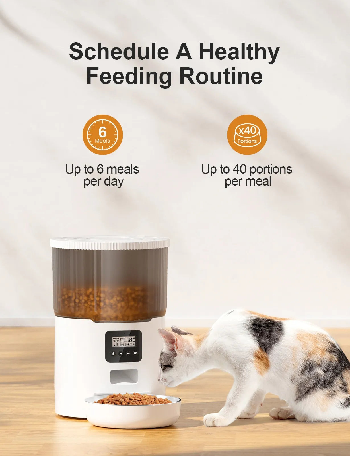 comedero automatico para perros-gatos
