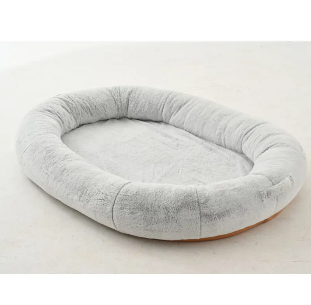 cama grande para humano-perros
